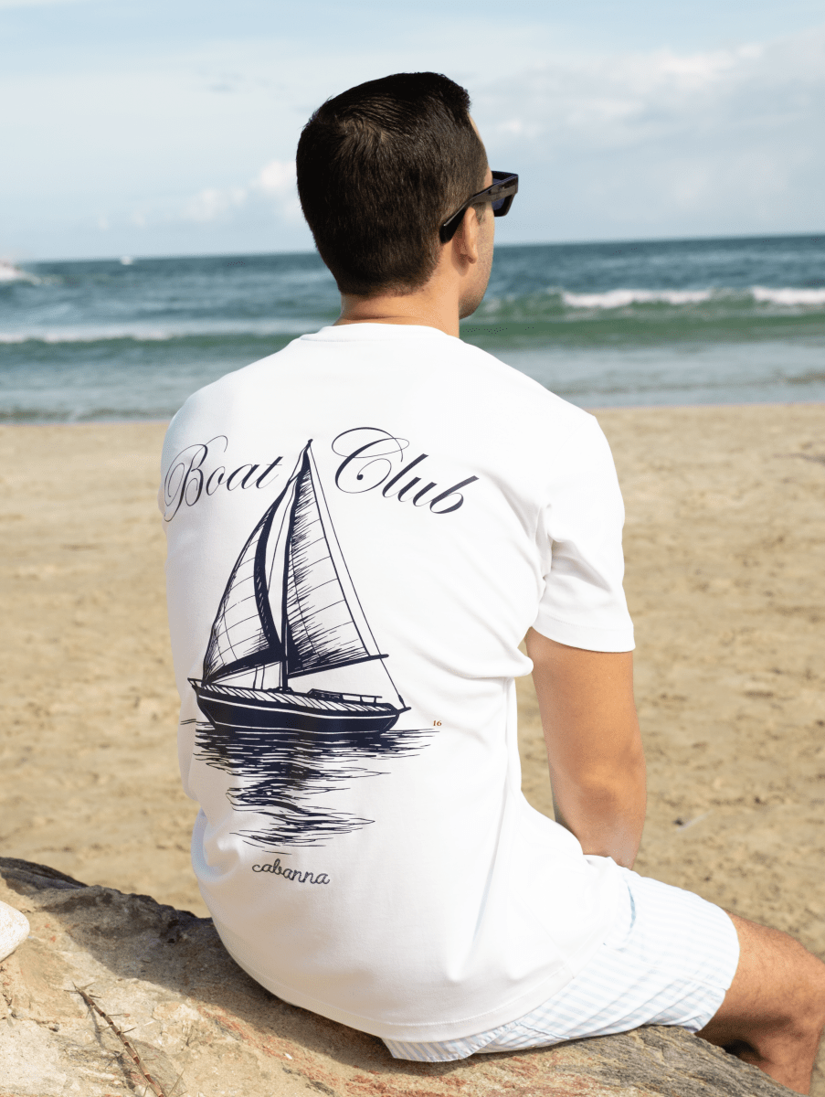 Franela Blanca Boat