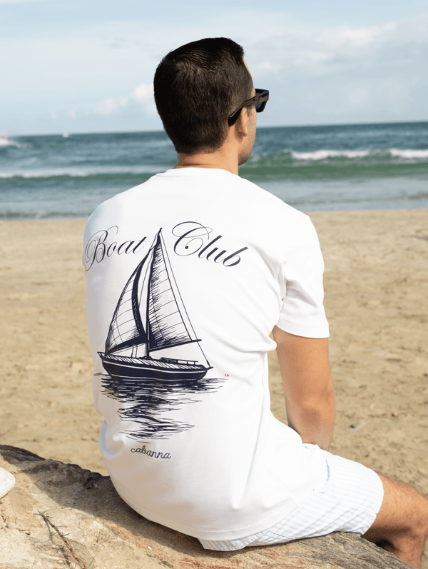 Franela Blanca Boat