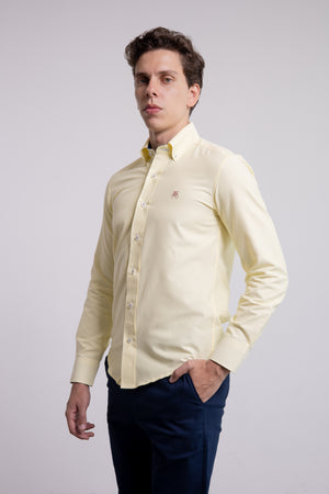 Camisa Amarilla Manga Larga