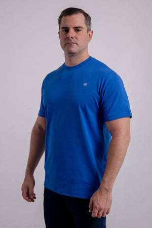 Franela Azul Capri Cuello Redondo