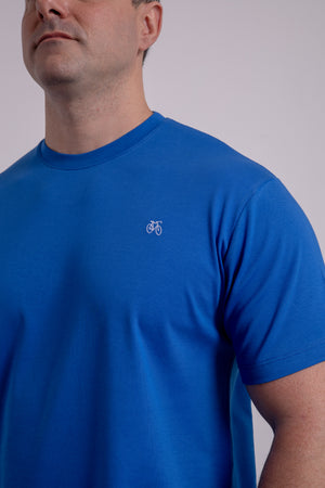 Franela Azul Capri Cuello Redondo