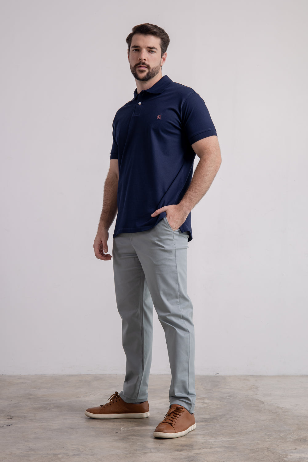Chemise Azul Oscuro