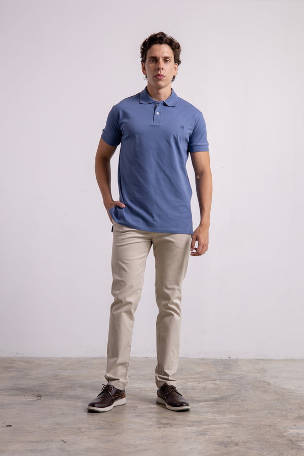Chemise Azul Índigo