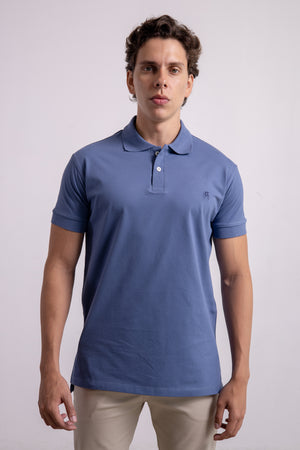 Chemise Azul Índigo