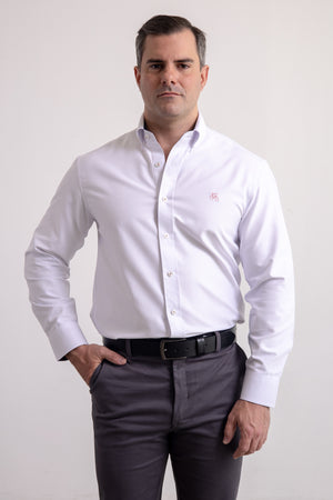 Camisa Blanca Manga Larga