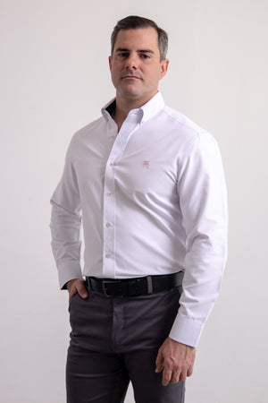 Camisa Blanca Manga Larga