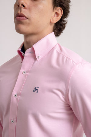 Camisa Rosada Manga Larga