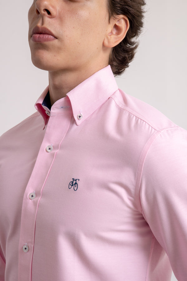 Camisa Rosada Manga Larga