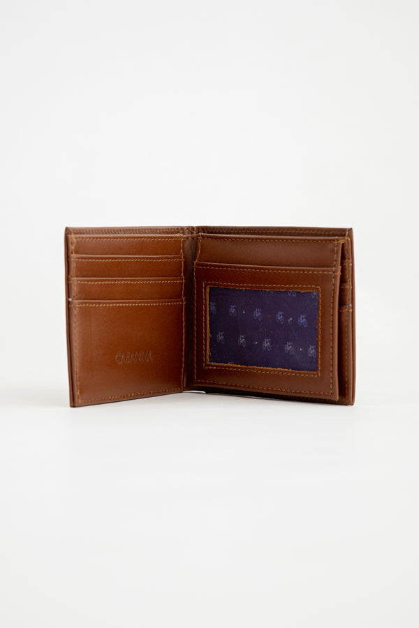 Billetera Piel Marron Lisa