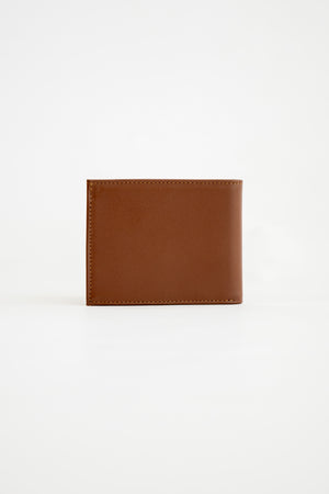 Billetera Piel Marron Lisa
