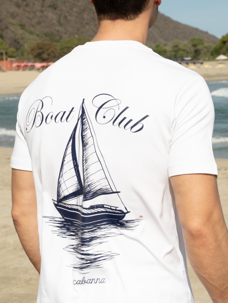 Franela Blanca Boat