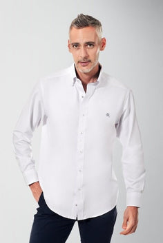 Camisa Blanca Manga Larga