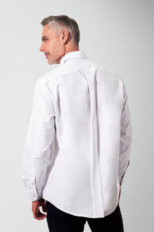 Camisa Blanca Manga Larga